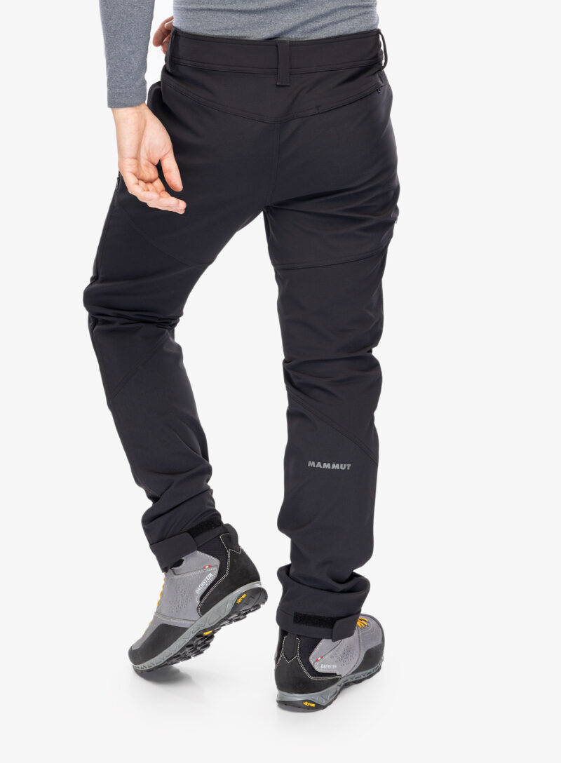 Pantaloni softshell Mammut Zinal Guide SO Hybrid Pants - black preţ