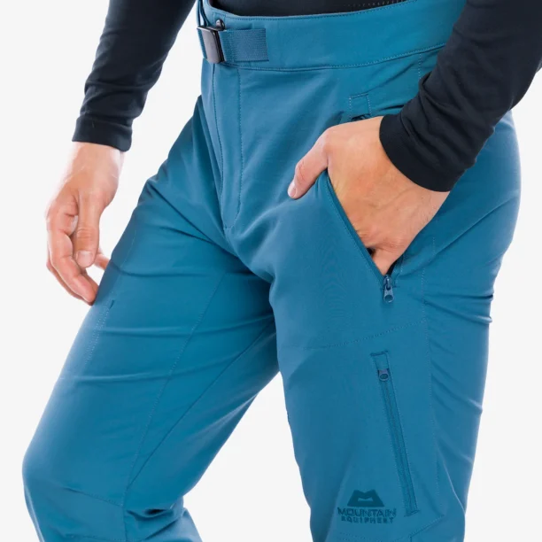 Original Pantaloni softshell Mountain Equipment Ibex Mountain Pant - indian teal