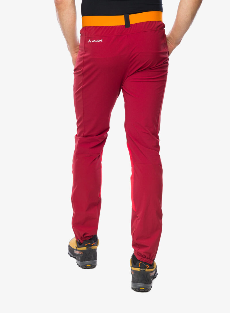 Pantaloni softshell Vaude Scopi Pants III - carmine preţ