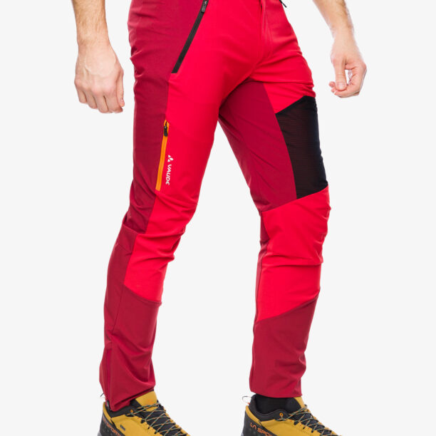 Cumpăra Pantaloni softshell Vaude Scopi Pants III - carmine