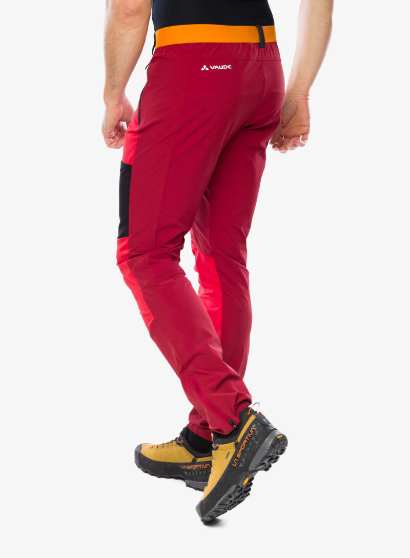 Preţ Pantaloni softshell Vaude Scopi Pants III - carmine