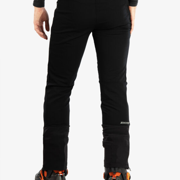 Pantaloni softshell Ziener Narak - black/blk preţ