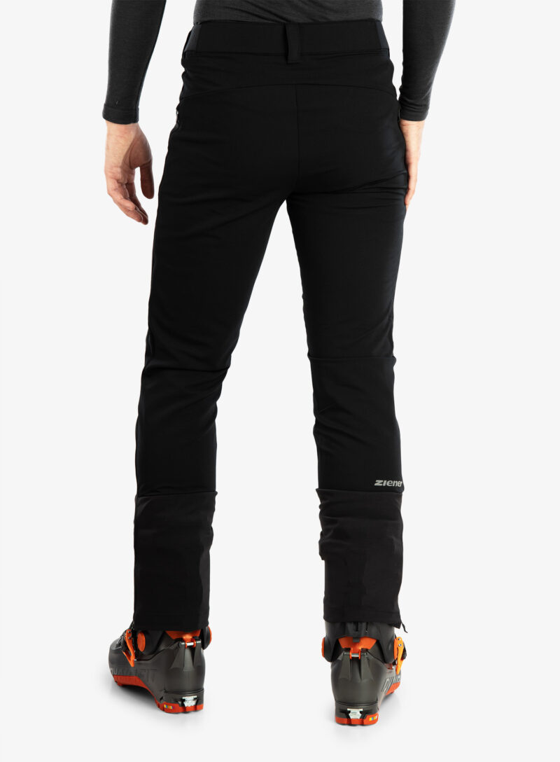 Pantaloni softshell Ziener Narak - black/blk preţ