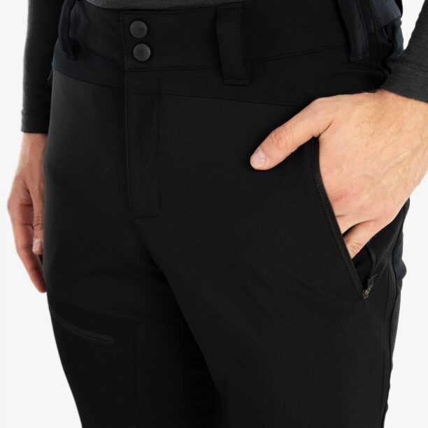 Cumpăra Pantaloni softshell Ziener Narak - black/blk