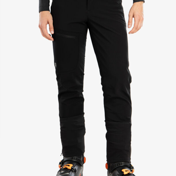 Pantaloni softshell Ziener Narak - black/blk