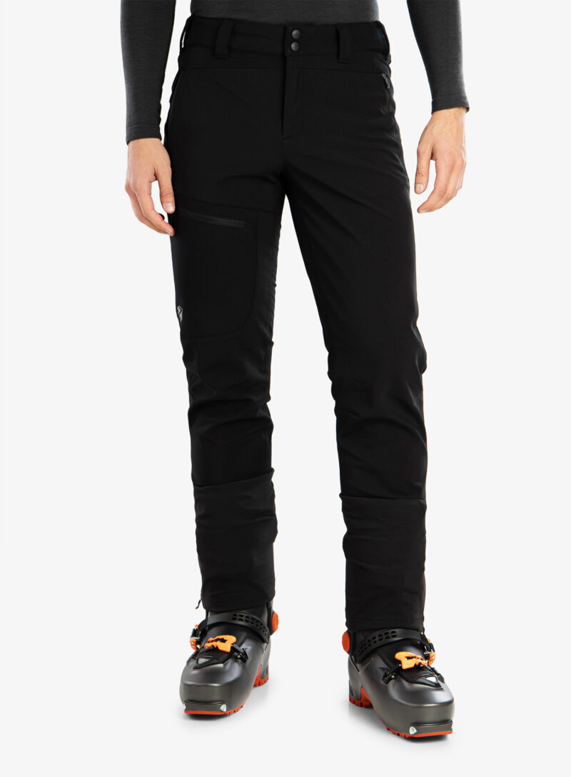 Pantaloni softshell Ziener Narak - black/blk