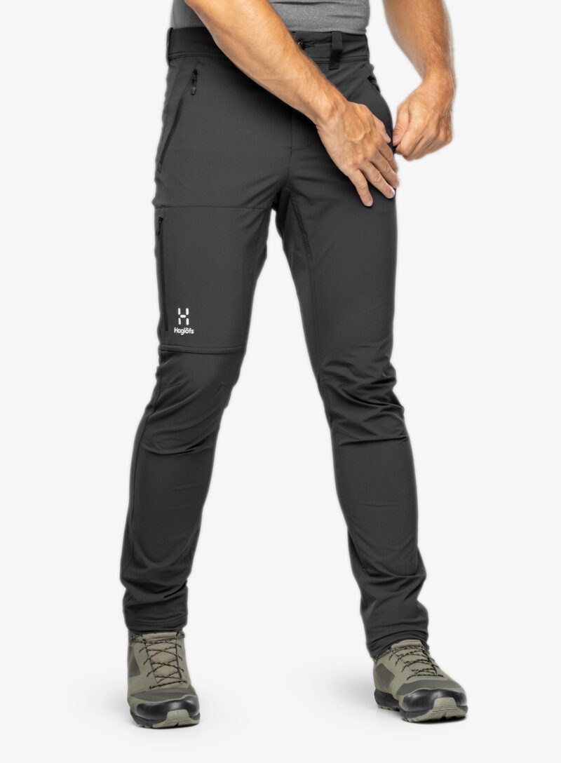 Cumpăra Pantaloni softshell barbati Haglofs Moran Softshell Slim Pant - true black