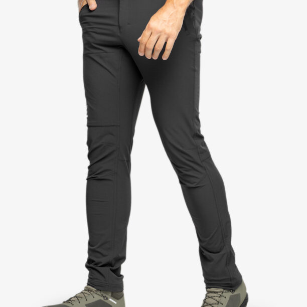 Pantaloni softshell barbati Haglofs Moran Softshell Slim Pant - true black