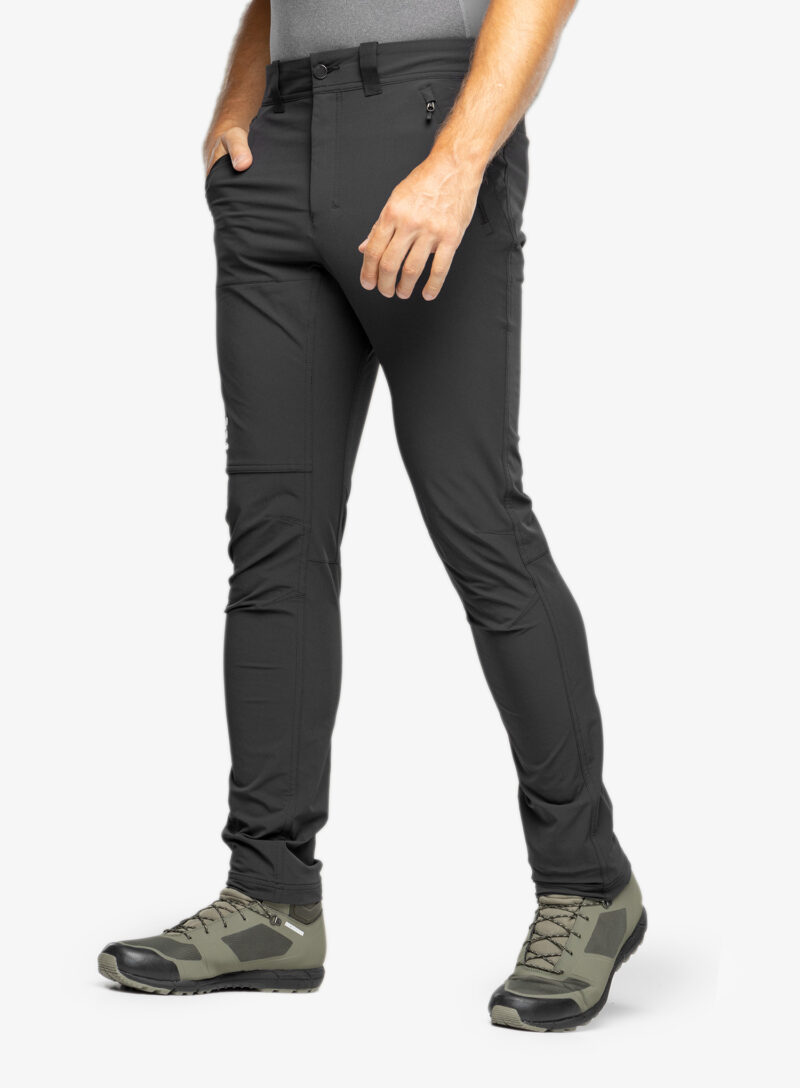 Pantaloni softshell barbati Haglofs Moran Softshell Slim Pant - true black