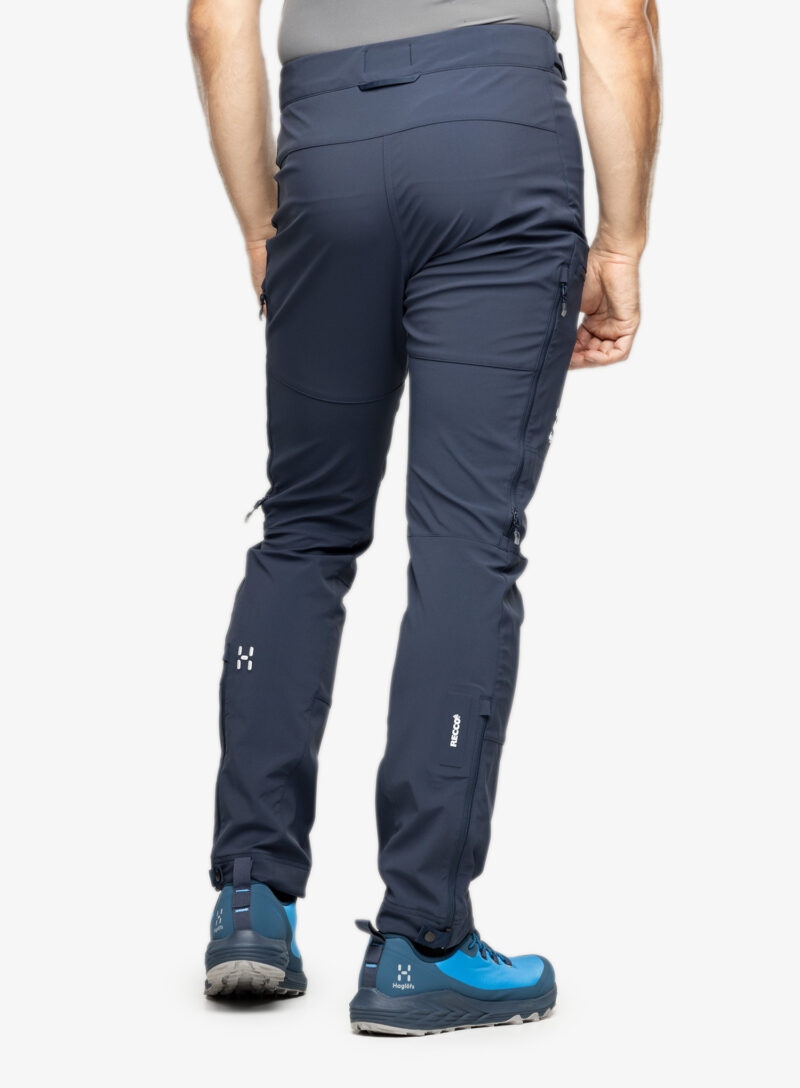 Preţ Pantaloni softshell barbati Haglofs ROC Sight Softshell Pant - tarn blue