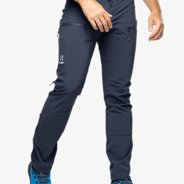 Pantaloni softshell barbati Haglofs ROC Sight Softshell Pant - tarn blue