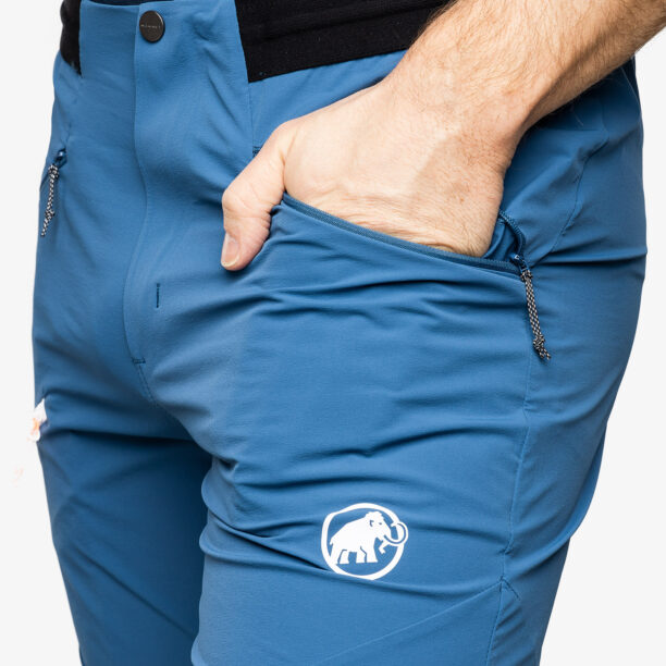 Original Pantaloni softshell barbati Mammut Aenergy Light SO Pants - deep ice