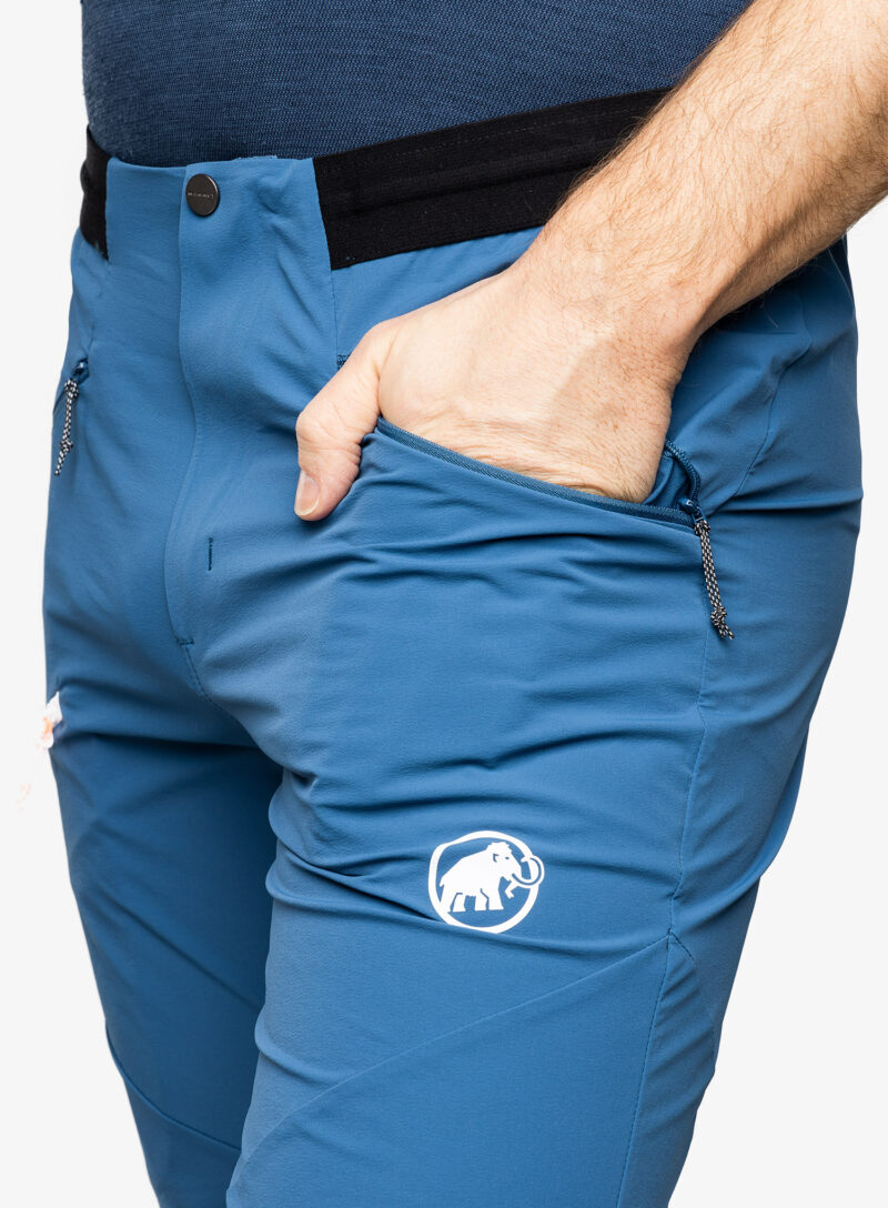 Original Pantaloni softshell barbati Mammut Aenergy Light SO Pants - deep ice