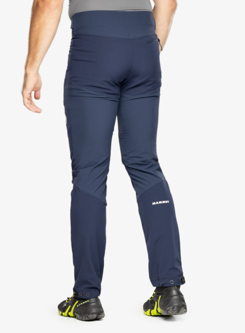 Pantaloni softshell barbati Mammut Courmayeur SO Pants - marine preţ