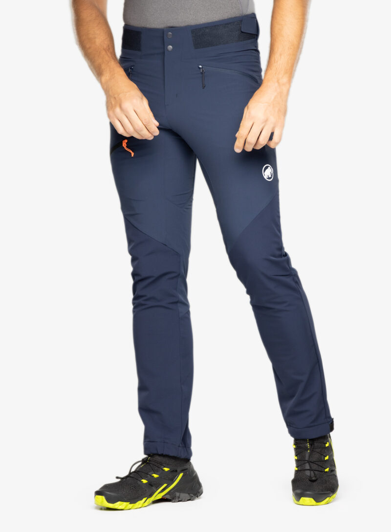 Pantaloni softshell barbati Mammut Courmayeur SO Pants - marine