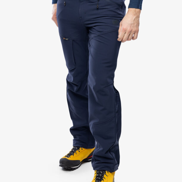 Cumpăra Pantaloni softshell barbati Mammut Zinal Guide SO Hybrid Pants - marine