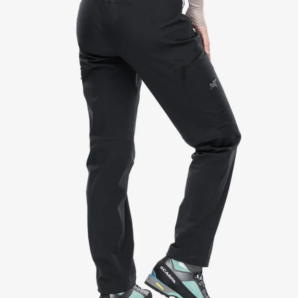 Pantaloni softshell femei Arcteryx Gamma MX Pant - blk preţ