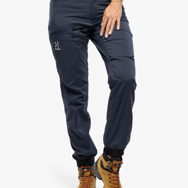 Pantaloni softshell femei Haglofs L.I.M Fuse Pant - blue