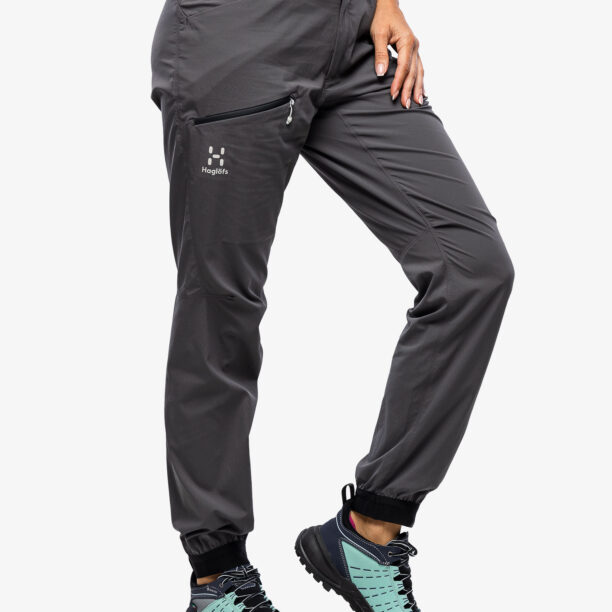 Pantaloni softshell femei Haglofs L.I.M Fuse Pant - magentite