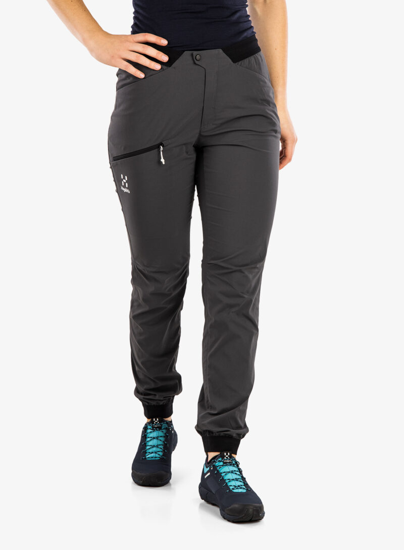 Cumpăra Pantaloni softshell femei Haglofs L.I.M Fuse Pant - magnetite