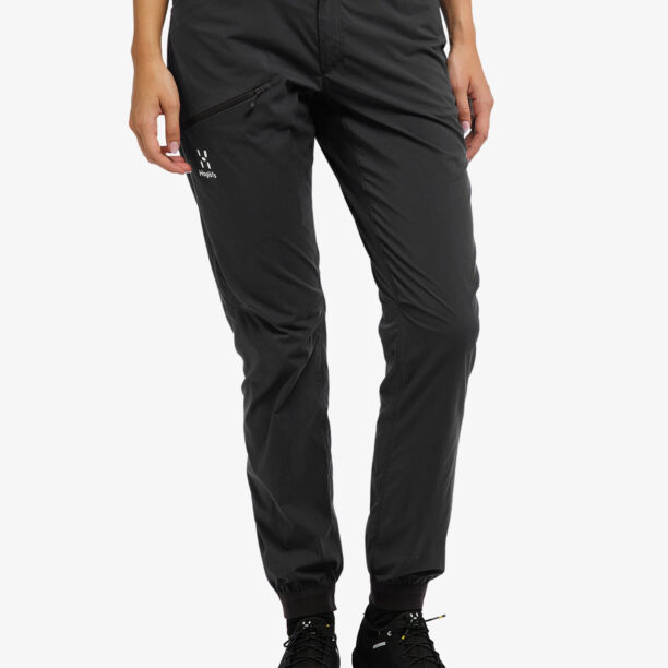 Pantaloni softshell femei Haglofs L.I.M Fuse Pant - true black