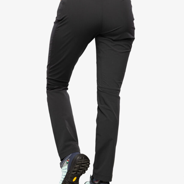 Pantaloni softshell femei Haglofs Moran Softshell Slim Pant - true black preţ