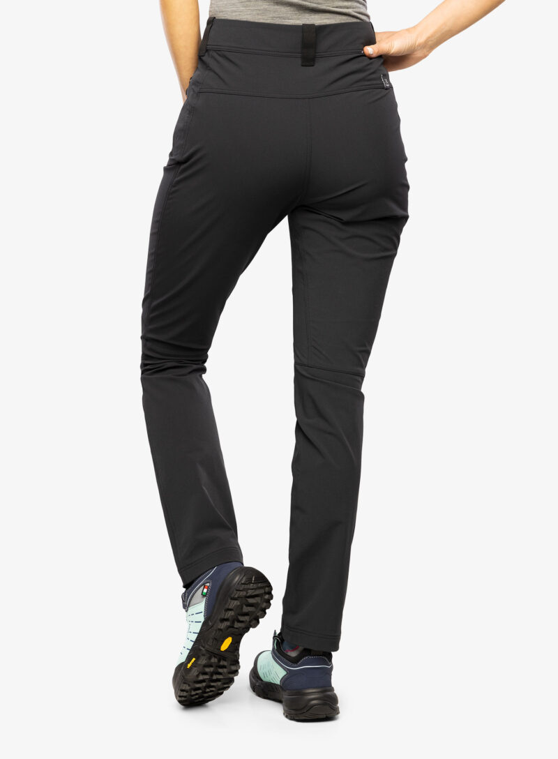 Pantaloni softshell femei Haglofs Moran Softshell Slim Pant - true black preţ