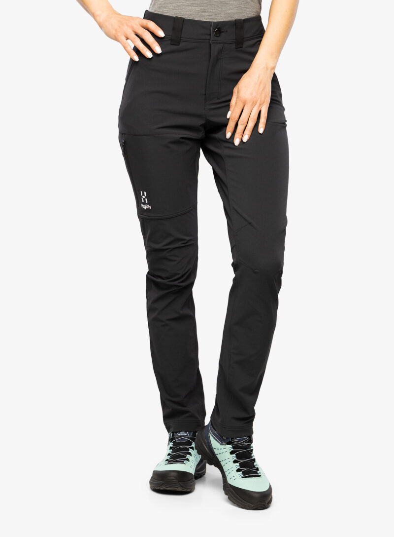 Cumpăra Pantaloni softshell femei Haglofs Moran Softshell Slim Pant - true black