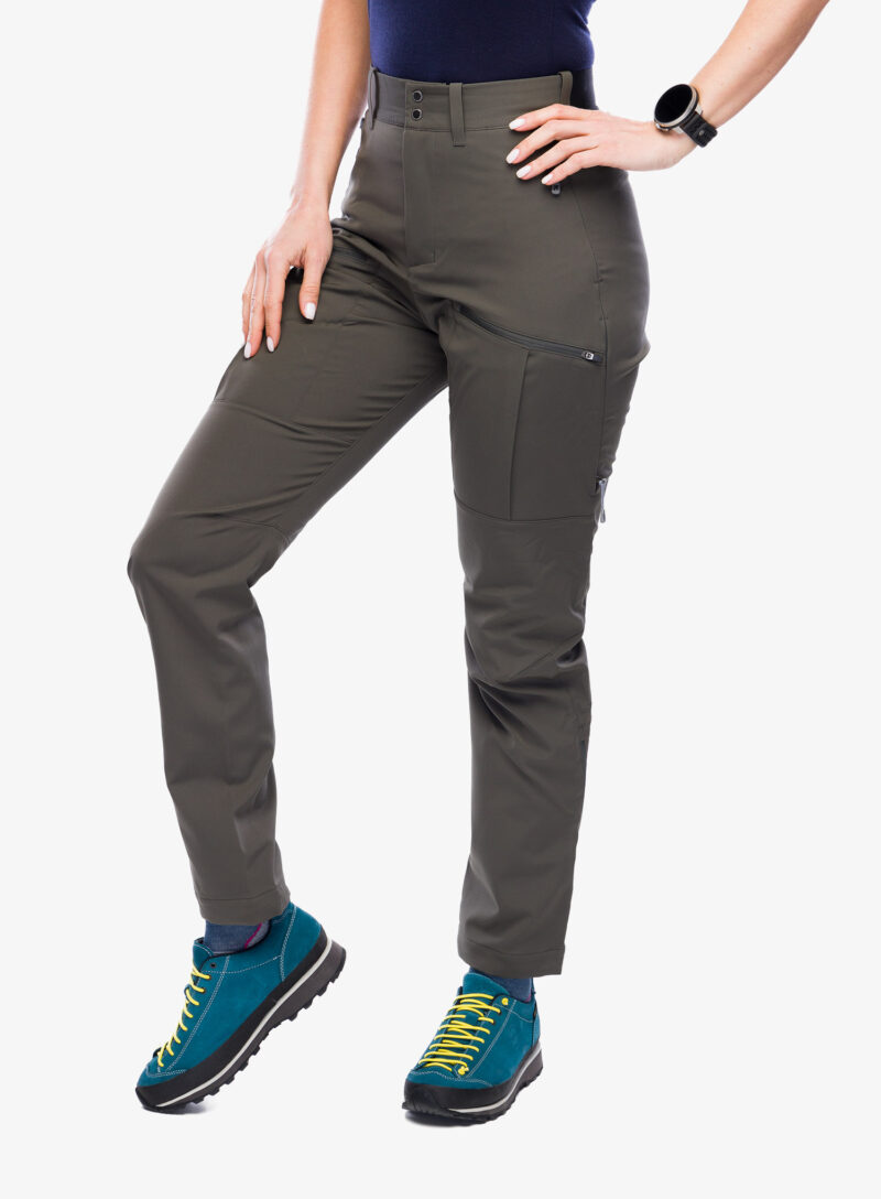 Cumpăra Pantaloni softshell femei Houdini More Pants - baremark green