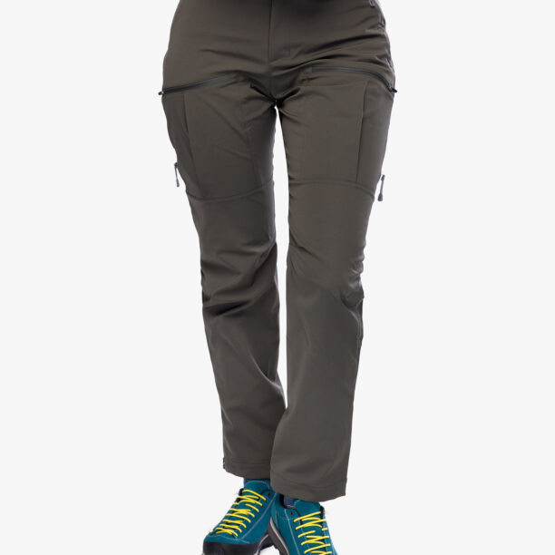 Pantaloni softshell femei Houdini More Pants - baremark green