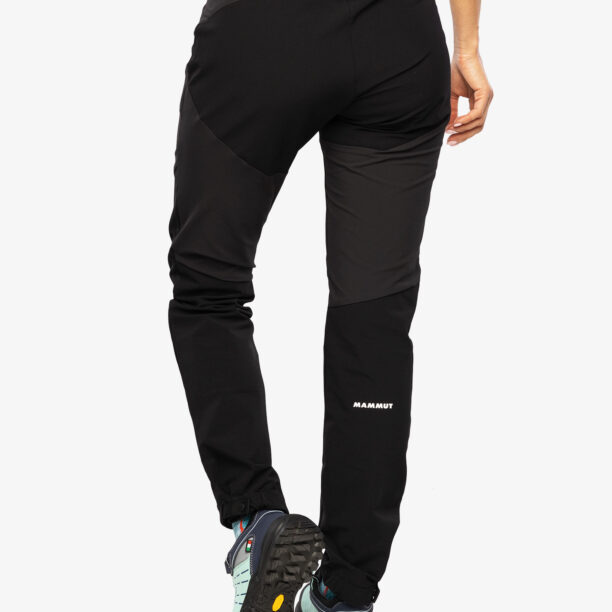 Pantaloni softshell femei Mammut Courmayeur SO Pants - black preţ