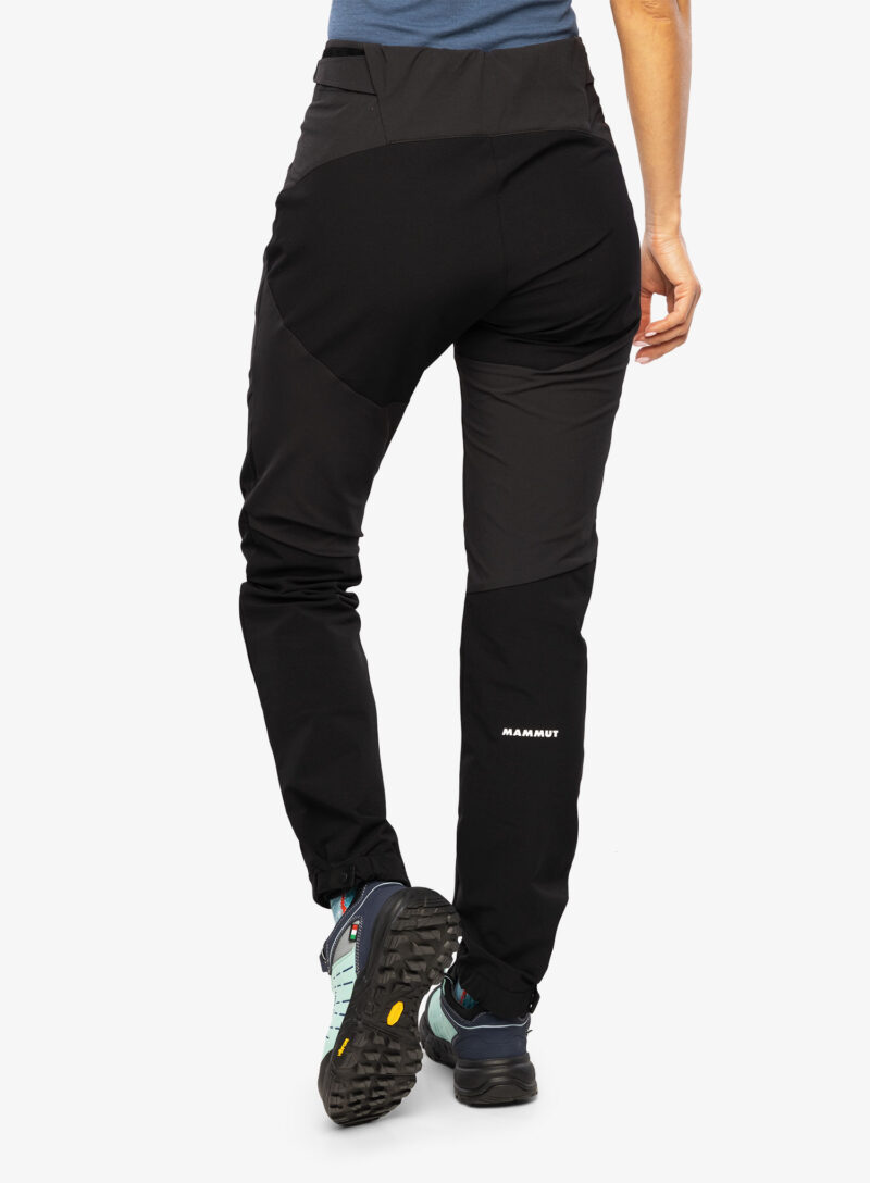 Pantaloni softshell femei Mammut Courmayeur SO Pants - black preţ