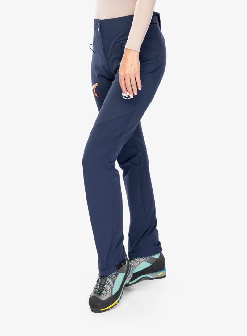 Cumpăra Pantaloni softshell femei Mammut Courmayeur SO Pants - marine