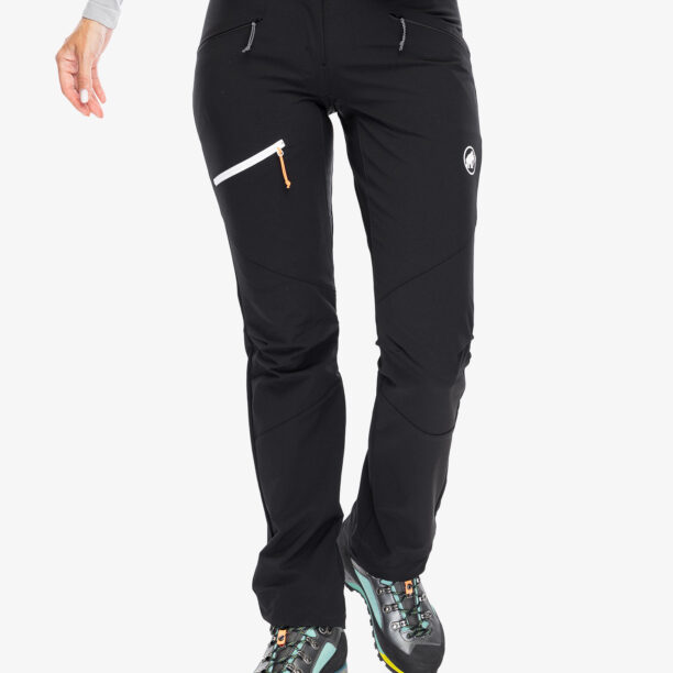 Pantaloni softshell femei Mammut Taiss SO Pants - black