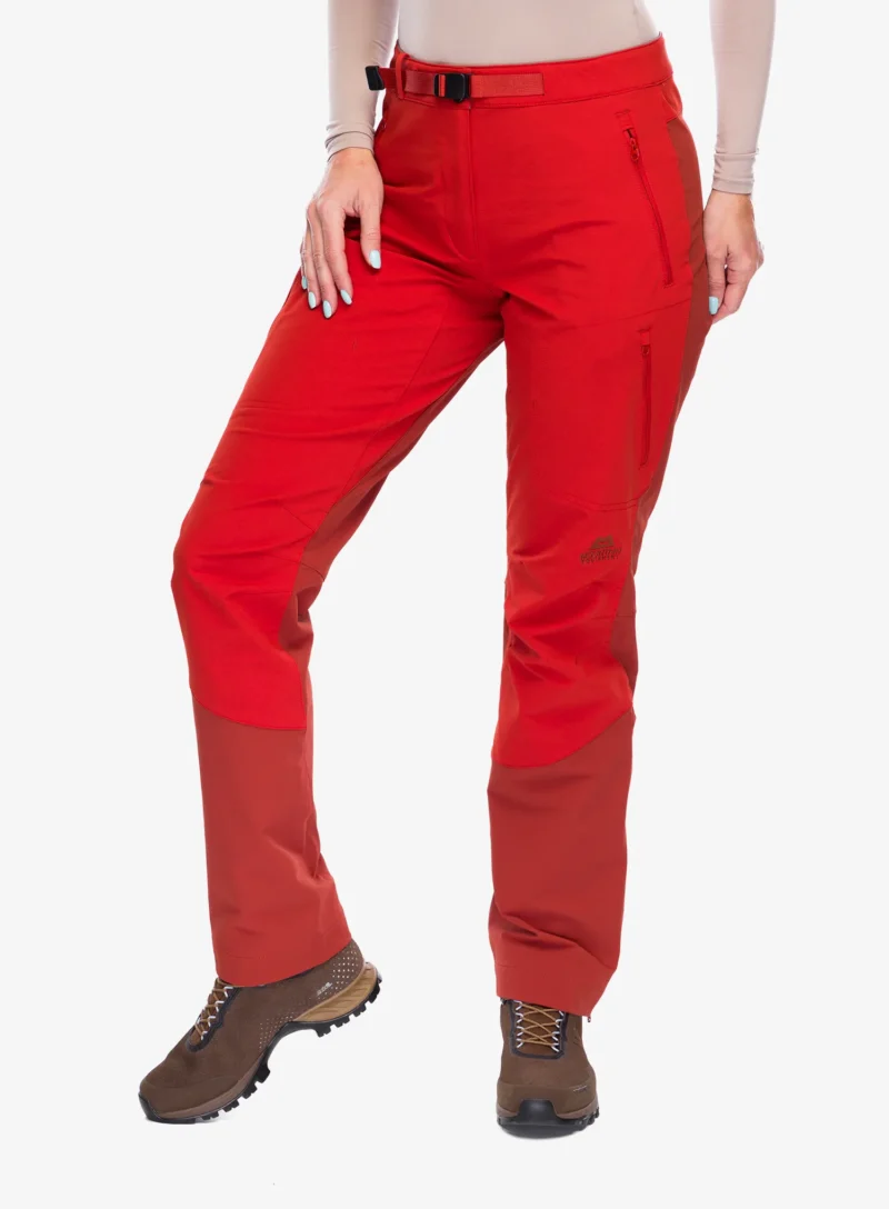 Cumpăra Pantaloni softshell femei Mountain Equipment Chamois Pant AC - atlas red/burnt henna