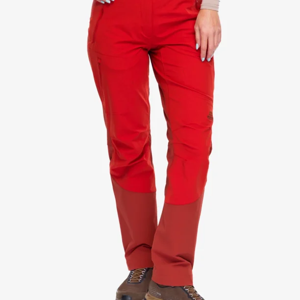 Pantaloni softshell femei Mountain Equipment Chamois Pant AC - atlas red/burnt henna