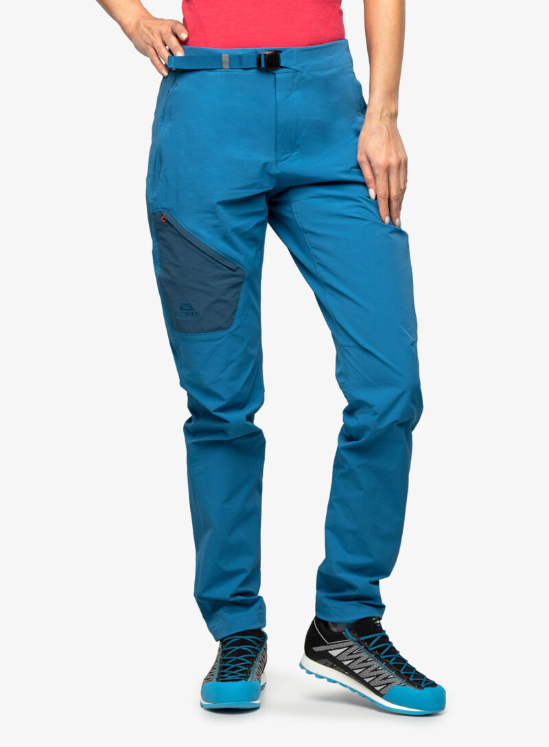 Pantaloni softshell femei Mountain Equipment Comici 2 Pant - alto blue/majolica