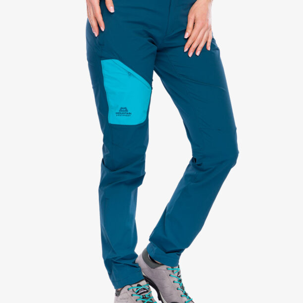 Pantaloni softshell femei Mountain Equipment Comici 2 Pant - majolica blue/topaz