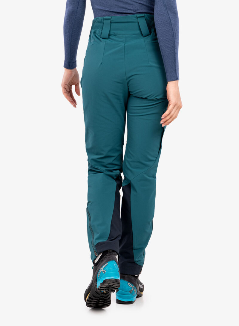 Pantaloni softshell femei Rab Ascendor AS Pants - sagano green preţ