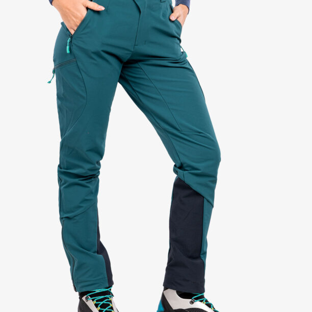 Cumpăra Pantaloni softshell femei Rab Ascendor AS Pants - sagano green