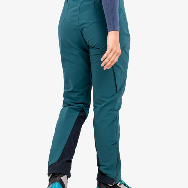 Original Pantaloni softshell femei Rab Ascendor AS Pants - sagano green