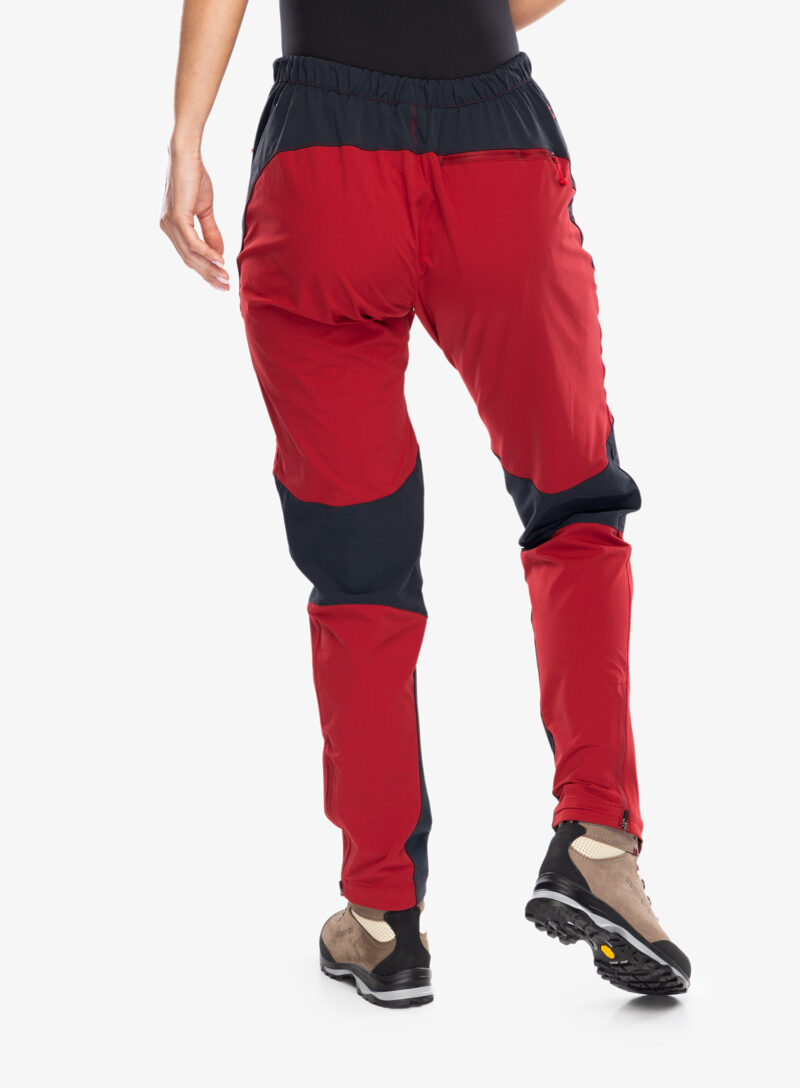 Pantaloni softshell femei Rab Torque Pants - crimson preţ