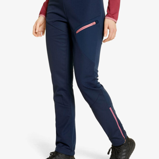 Cumpăra Pantaloni softshell femei Ziener Nabelle - dark navy/rose blossom