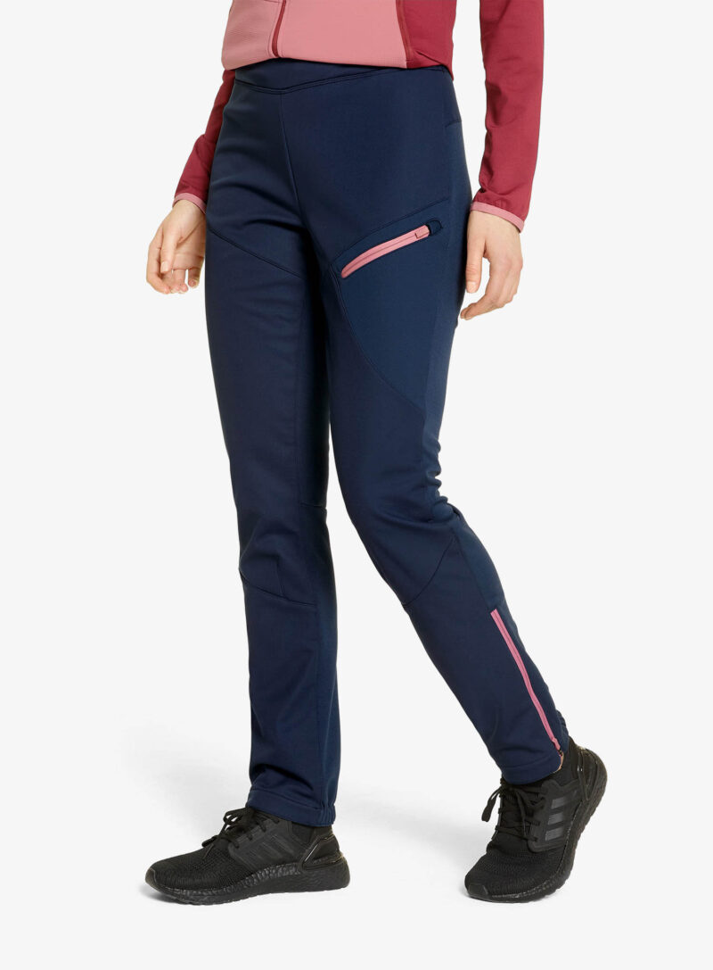 Cumpăra Pantaloni softshell femei Ziener Nabelle - dark navy/rose blossom