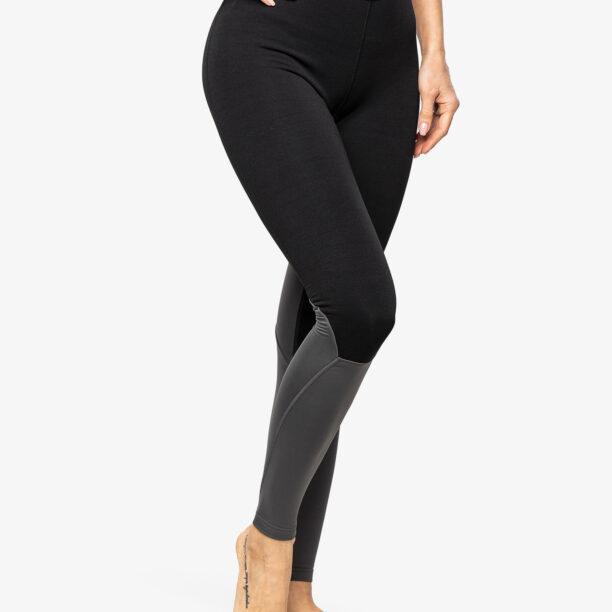 Cumpăra Pantaloni strâmți de damă Berghaus MTN Seeker ST Legging - jet black/grey pinstripe