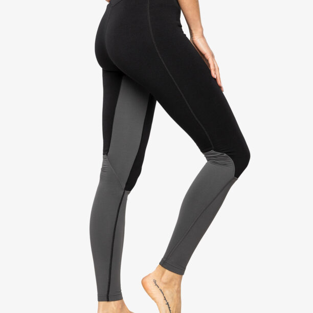 Preţ Pantaloni strâmți de damă Berghaus MTN Seeker ST Legging - jet black/grey pinstripe