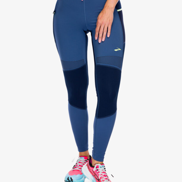 Cumpăra Pantaloni strâmți de damă Brooks High Point Tight - ocean/navy