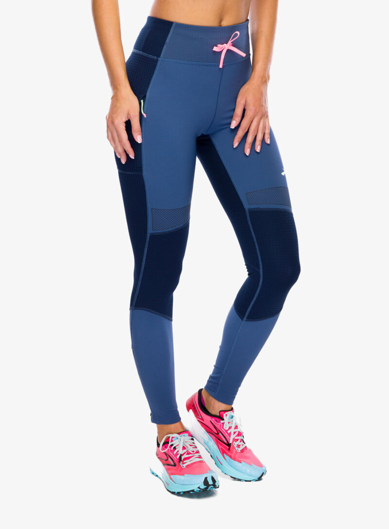 Pantaloni strâmți de damă Brooks High Point Tight - ocean/navy