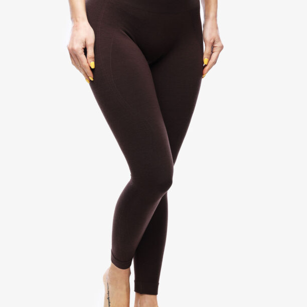 Cumpăra Pantaloni strâmți de damă Icebreaker Merino Seamless Active 25 Tights - bittersweet