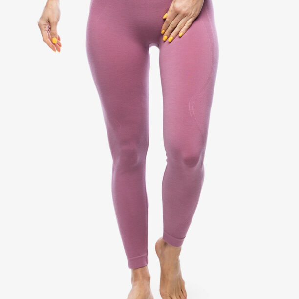 Pantaloni strâmți de damă Icebreaker Merino Seamless Active 25 Tights - deco